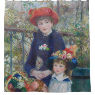 Rideaux De Douche Renoir Deux Soeurs Terrasse Français Impressionnis