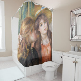 Rideaux De Douche Renoir - Portrait de deux petites filles