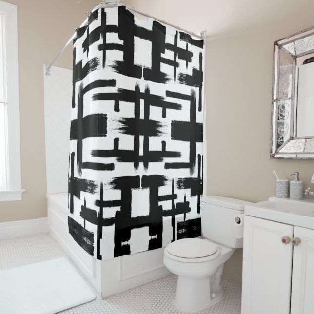 Rideaux De Douche Reséché (En situation)