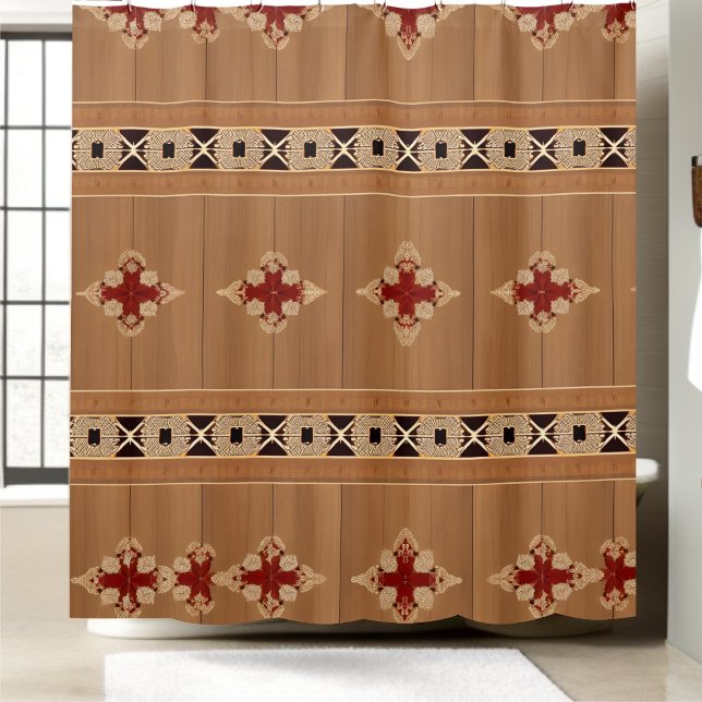Rideaux De Douche Robe Rustique Chic Shabby Douche Rideaux Style 1 (Créateur téléchargé)