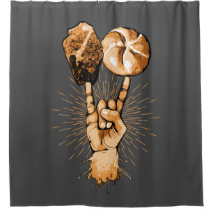 Rideaux De Douche Rock et Roll