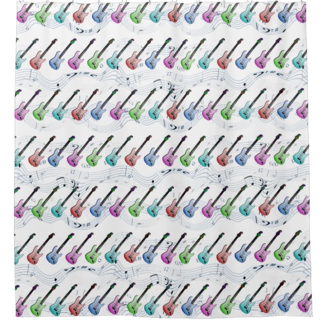 Rideaux De Douche Rock N Roll (Devant)