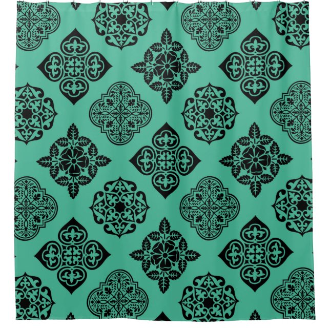 RIDEAUX DE DOUCHE ROCKIN' MOROCCAN (Devant)
