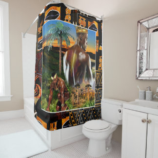 Rideaux De Douche Roi africain