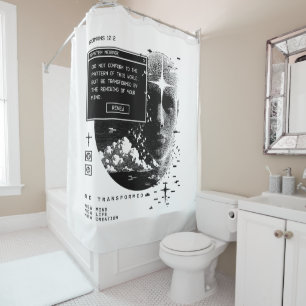 Rideaux De Douche Romains 12:2 Renouveler Votre Système de Message M