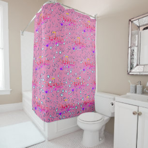Rideaux De Douche Rose - Notes de musique