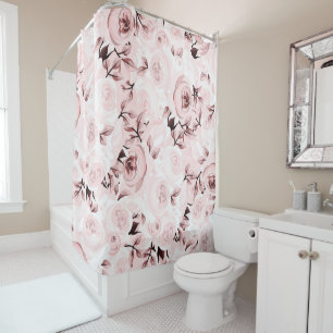 Rideaux De Douche Roses roses roses shabby chic glamour décoration f