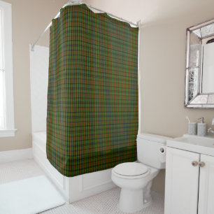 Rideaux De Douche Royal Black Watch Tartan Plaid Classic Blue