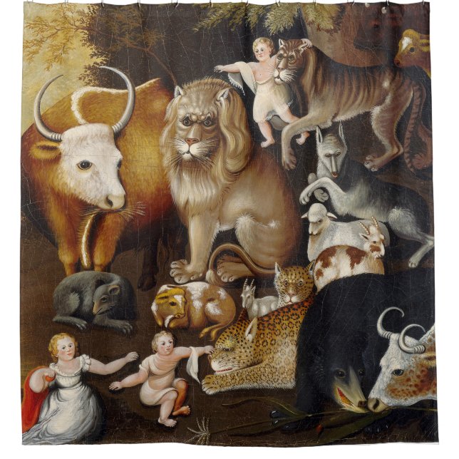 Rideaux De Douche Royaume pacifique Biche animal classique (Devant)