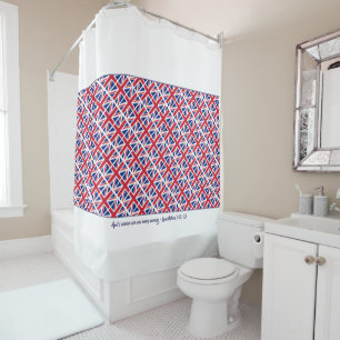 Rideaux De Douche Royaume-Uni UNION JACK Custom Patriotic
