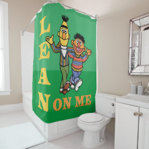 Rideaux De Douche Rue Sésame Bert & Ernie Lean sur moi