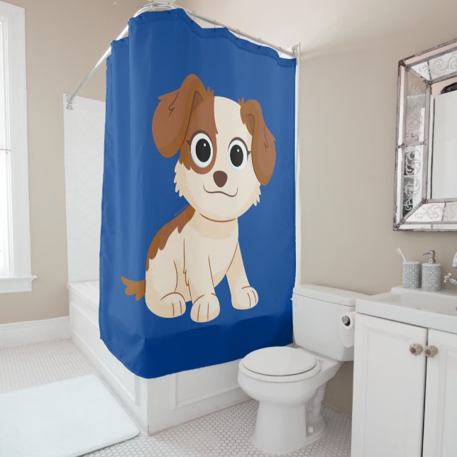 Rideaux De Douche Rue Sésame | Elmo's Puppy Tango (En situation)