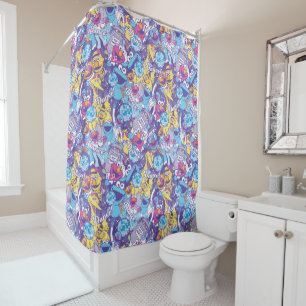 Rideaux De Douche Rue Sésame  Motif de danse Super