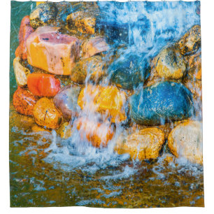 Rideaux De Douche Ruisseaux d'eau douce et jets