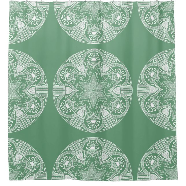Rideaux De Douche Sage Mandala (Devant)