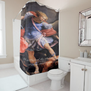 Rideaux De Douche Saint Michel L'Archange Quis ut Deus