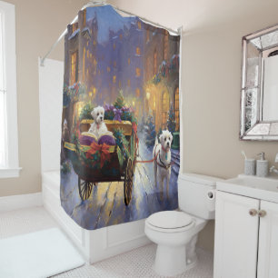 Rideaux De Douche Saison de Noël maltaise