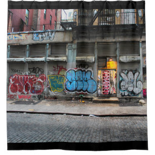 Rideaux De Douche Scène de rue de New York City Manhattan