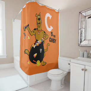 Rideaux De Douche Scooby-Doo   C est pour Candy