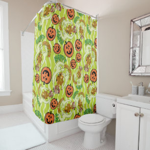Rideaux De Douche Scooby-Doo   Happy Halloween Motif