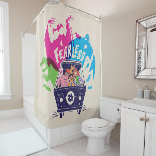Rideaux De Douche Scooby-Doo   La Machine Mystérieuse Sans Peur