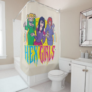 Rideaux De Douche Scooby-Doo   Les Filles Hex