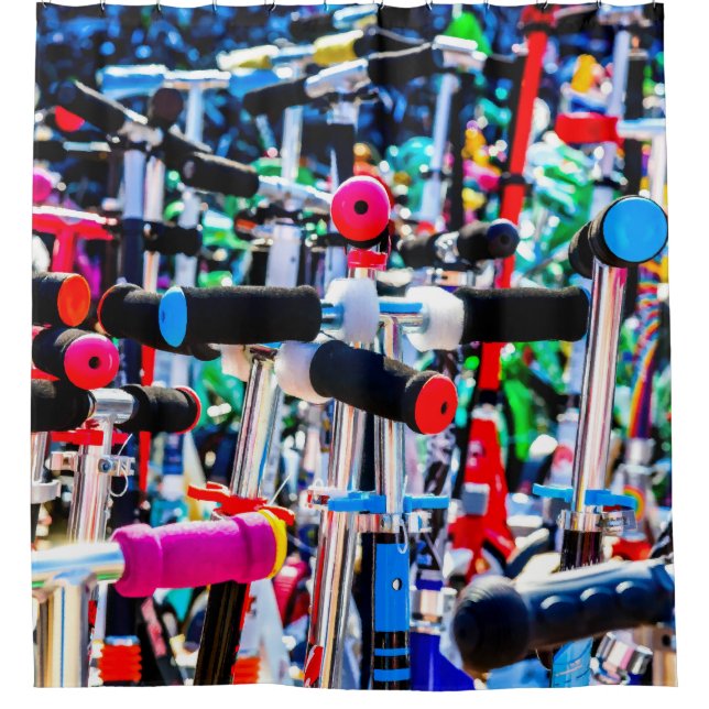 Rideaux De Douche Scooter Paradise (Devant)