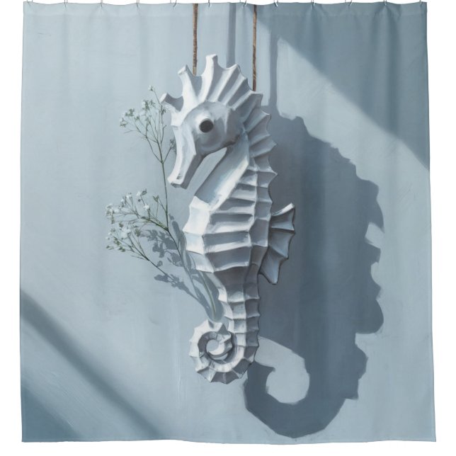 Rideaux De Douche Seahorse (Devant)