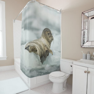 Rideaux De Douche Seal bébé doux
