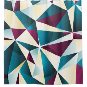 Rideaux De Douche Seamless geometric pattern. Vintage illustration i