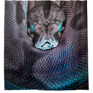Rideaux De Douche Serpent boa anaconda python reptile serpent