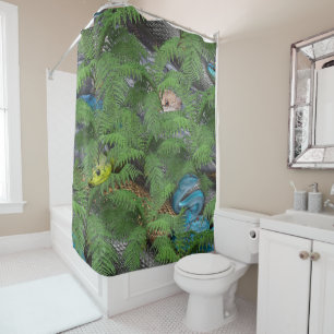 Rideaux De Douche Serpents doux et sournois
