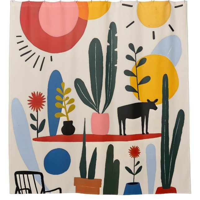 Rideaux De Douche Shelfie (Devant)