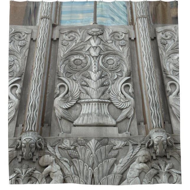 Rideaux De Douche Shower Curtain - Rams & Cherubs (Devant)