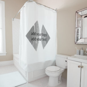 Rideaux De Douche simple coloré bleu brillant lancer parties scintil