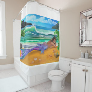 Rideaux De Douche Sirène enchantée