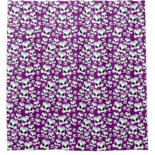 Rideaux De Douche Skullz Girly