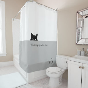 Rideaux De Douche Sneaky Cay pense que vous avez manqué un endroit