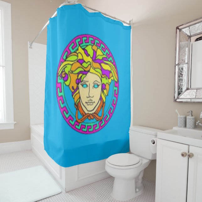 Rideaux De Douche SoBe Medusa Miami (En situation)