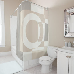 Rideaux De Douche Soft Geometric Blocks – Simple and Sleek