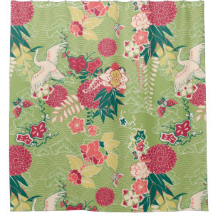 Rideaux De Douche Soie asiatique