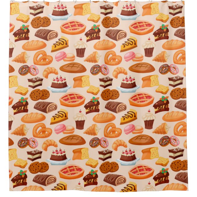 Rideaux De Douche Soins sucrés (Devant)