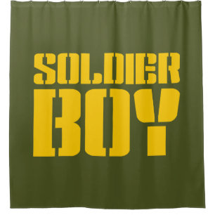 RIDEAUX DE DOUCHE SOLDIER GARY