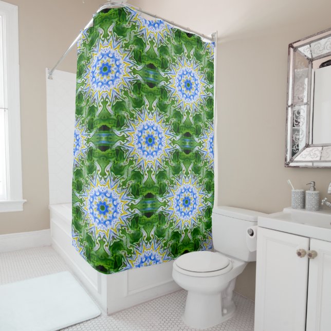 Rideaux De Douche Soleil d'hiver...... (En situation)