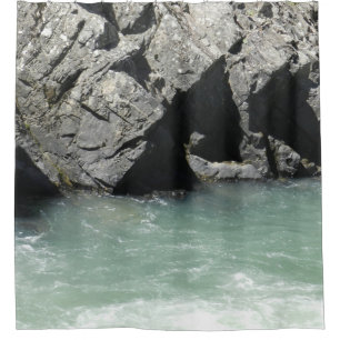 Rideaux De Douche Spa en granit vert pâle