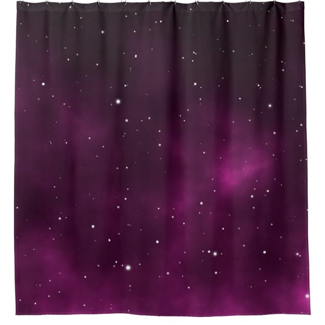 Rideaux De Douche Space scape illustration astronomy graphic design  (Devant)