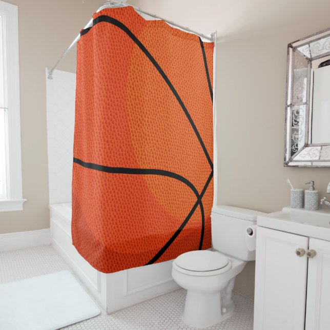 Rideaux De Douche Sports de basket (En situation)