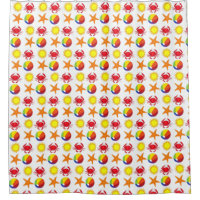 Starfish Rainbow Beach Ball Sun Crack été