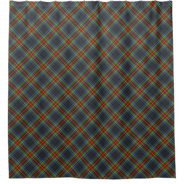 Rideaux De Douche Stewart Stuart Clan Tartan Plaid (Devant)
