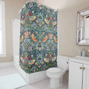 Rideaux De Douche Strawberry Thief, William Morris